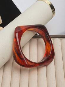 3 قطع مجموعة أساور أكريليك، تركيبة أساور صبغية أنيقة بسيطة، يمكن ارتداؤها بمفردها أو مكدسة، مناسبة للارتداء اليومي والعطلات