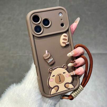 1个3D动物图案手机壳，防摔全包摄像头保护，时尚手机壳，兼容三星Galaxy A05、A05S、A06、A14、A15、A16、A32 4G、A33 5G、A34、A35、A52、A54 5G、A55 5G、S20 FE、S21 FE 5G、S23、S23 FE、S23 Ultra、S23+、S24、S24 FE、S24 Ultra、S24+，以及 11、11 Pro Max、12、12 Pro、12 Pro Max、13、13 Pro、13 Pro Max。