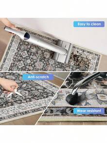 Azadx Chair Mat For Hardwood Floor 48" X 60" Desk Chair Mat For Hard Floors N-Slip Under Desk Rug Protector For Rolling Chair Computer Chair Mats Low Pile  Floor Protector,Blackish Green - 1 - 查看 11
