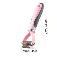 3pcs Pet Knotting Comb, Dog Comb, Nail Scissors, Cat Beauty Hair Removal, Cat Comb, Nail Grinding File, Cat Dog Universal Pet Beauty Tool For Cleaning And Hair Removal, Suitable For Cat And Dog Pet Cleaning Products - Multicolor - View 4