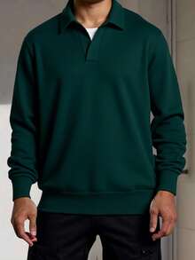 Men Sweaters - Green - View 2