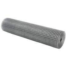vidaXL Geschweißter Drahtzaun Silber 0,8 X 50 M Stahl - Silver - View 6