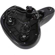 Yosoo Sillines de Bicicleta, de montaña al Aire Road Bike Wide Cojín de Bicicleta Bumper Gel Cruiser Comfort Sporty Soft Pad Silla de Montar - 1 - Ver 6