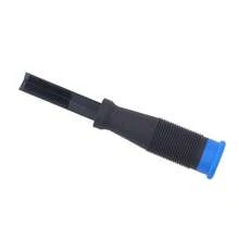 Right Angle Chisel Chrome Vanadium Steel TPR Handle Square Corner Chisel For Woodworking Slotting Cutting - 黑色 - 查看 5