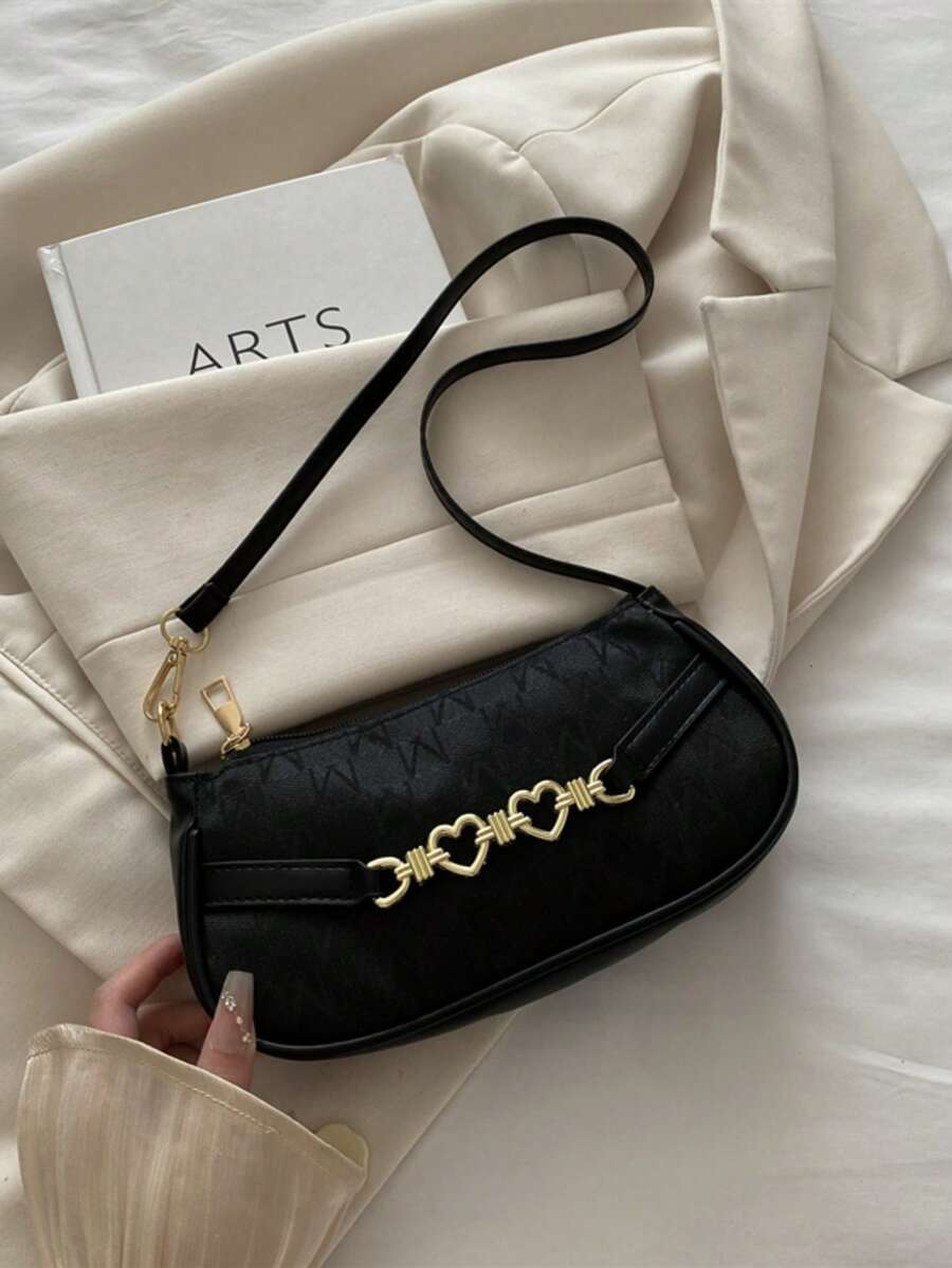 Túi xách đeo vai và túi tote màu tương phản thời trang, túi nhỏ