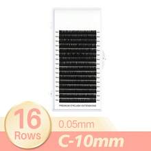 16ro 嫁接睫毛 自然C型卷曲 俄式浓密度 0.05 0.07 0.10 0.15 0.20 长度 - C - 查看 19