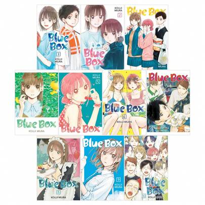 Blue Box Volume 1-10 Series 10 Books Collection Set By Kouji Miura