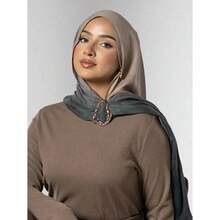 3PCS The New And Fashionable Irregular Teardrop-Shaped Scarf Buckle Is Very Beautiful And Practical. It Is Multi-Functional And Can Be Used To Decorate And Fix Scarves And Headscarves - 彩色 - 查看 2