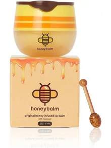 Honey Lip Balm With Real Honey - Caramel mặn - Xem 3