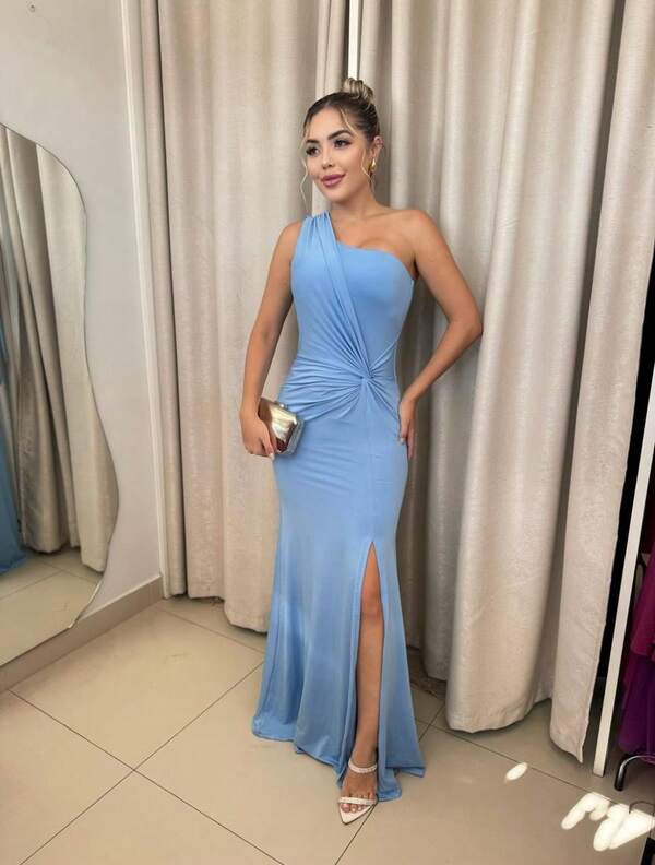 VESTIDO SOCIAL LONGO PARA FESTAS CASAMENTO MADRINHA FORMATURA