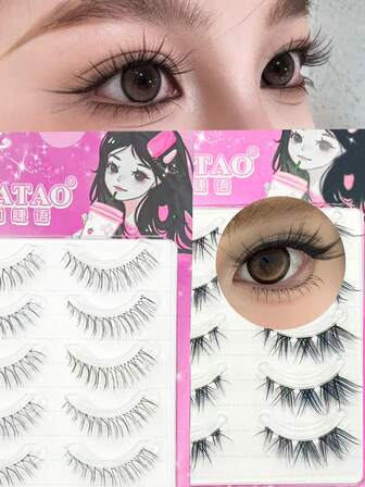 300片假睫毛 - 2盒组合装，日常及特殊场合皆宜，欧美畅销假睫毛