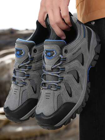 Men's Hiking Shoes, Outdoor Shoes, Climbing Shoes, Trekking Shoes, Casual Shoes, Everyday Casual Outdoor Sneakers, Black