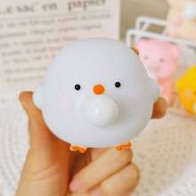 1/3Pcs Spit Bubble Squeeze Toys, Cute Chicken Squishies Toys - Squishies Stress Toys Blow Bubbles When Squeezed, Fidget Toys, Fidgets Squishies - Multicolor - View 5