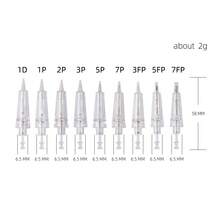 10pcs/Box High Quality Semi-Permanent Makeup Needles 0.3MM Disposable Cartridge Eyebrow Lip Tattoo Machine Needles - Clear - View 4