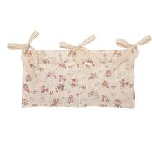 Bamboo Wicker Folding Storage Hanging Bag With Two Compartments For Diapers, Nursing Covers, And Accessories - Multicolor - View 13