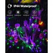 Connectable Red And White Christmas String Lights, 2Pack Total 164FT 400LED Christmas Lights For Outdoor/Indoor, Plug In Tree Lights With 8 Modes, String Lights For Christmas Decorations Holiday - APP RGB - View 4