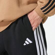 Quần thể thao nam Adidas 2026 mùa xuân mới, kiểu dáng thường ngày, lót giữ nhiệt, 3 sọc, ống côn, chất liệu bền chắc, mã JD1861. - màu đen - Xem 6