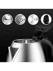 SONAKY A85A 电热水壶，不锈钢材质，轻巧快速加热设计，适合家庭使用，自动断电安全保护，节能高效，机身线条流畅，经久耐用，适用于烧水、泡茶和快速加热。 - 查看 3