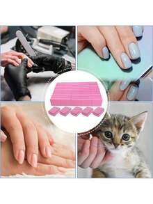 1/10/30/50/100/150/300/500pcs Mini Nail Buffer Blocks, Suitable For Acrylic & Natural Nails, 100/180 Grit Nail Polishing Blocks, Bulk Nail Buffers, Professional Manicure Nail Files, Nail Accessories - Nhiều màu - Xem 9