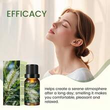 Tea Tree Essential Oil, 100% Natural, Hypoallergenic, Moisturizing, Suitable For Nail, Hair And Skin Care, Massage, Diffuser, Humidifier, Unisex, All Skin Types, With Tea Tree Scent, Drying Effect - Tea Tree - View 2