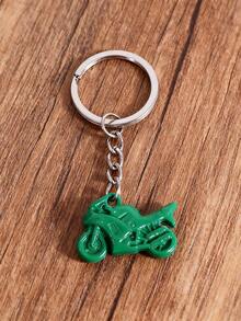 Colorful Motorcycle Keychains - Black/Blue/Green/Red Bike Key Ring Set, Unique Accessory For Motorcycling Fans - Multicolor - View 10