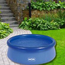 Piscina Mor 1000 Litros Inflável + Bomba de Encher Intex Com  3 Bicos - Multicolorido - Visão 4