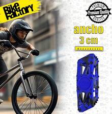 Bike Factory Par De Pedales para Bicicleta Urbana BMX Urban St Pro 2 Livianos Resistentes Ergonómicos con Eje Reforzado Antideslizantes De Alto Rendimiento para Calle Parque Competencia - AZUL - Ver 7