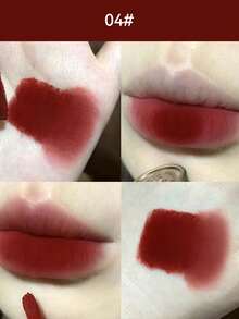 银色管状唇釉丝绒哑光美白唇泥持久显色平价唇膏