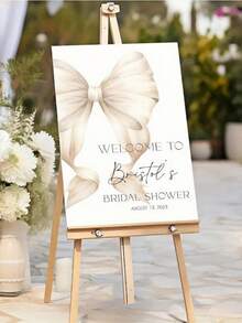 Customizable Photo Wedding Welcome Sign, Printed Foam Board, Engagement Party Decor, Birthday Party, Wedding Table Decor, Reception Banner, Event Entrance Decoration, Personalized Celebration Plaque, Bridal Shower, Personalized Gift - Multicolor - View 6