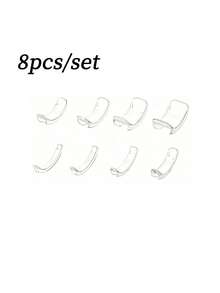 8/16 件树脂戒指调节器隐形戒指尺寸调节垫适用于松散的戒指，适合所有手指尺寸隐形戒指尺寸器适用于松散的戒指 - 多种手指尺寸，舒适且具有保护性的戒指调整 - 调节透明收紧器调整尺寸工具珠宝保护器适用于松散的戒指戒指调节器适合任何戒指，各种尺寸的戒指调节器适合女士 - 彩色 - 查看 16