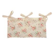 Bamboo Wicker Folding Storage Hanging Bag With Two Compartments For Diapers, Nursing Covers, And Accessories - Multicolor - View 23