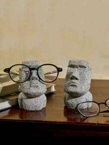 1pc Creative Funny Eyeglasses Holder, Eyewear Store Decor, Office Desk Accessory, Gift, Eyeglass Storage Rack, Gender Reveal Party, Perfect For Birthday, Wedding, Party, Great Gift For Coworkers, Friends And Family, Back To School Essential, Room Decor - Multicolor - View 1