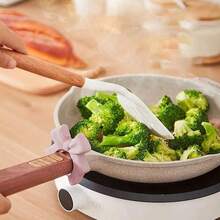 高级弓形硅胶勺托和铲子架 - 创意防滑设计，采用耐热材料，适用于厨房台面和炉灶收纳，是居家烹饪、烘焙的完美餐具配件，让厨房工具整洁时尚。 - 隨機款式/顏色 - 查看 2