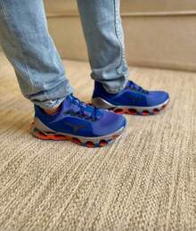 Men's Reflective Pro X Wave Chameleon Sneakers - Immediate Shipping - Various Colors - Royal Blue - View 4