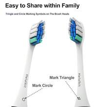 Replacement Toothbrush Heads For  Sonicare Replacement Heads, Brush Heads Compatible With  Sonicare  Electric Tooth Brushes, 8 Pack{Inchcolor_nameinch:InchWhite-Blueinch,Inchsize_nameinch:Inch1Count(Packof8)Inch} - Trắng-Xanh - Xem 7