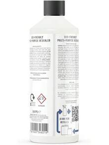 Multi-Purpose Descaler -  Friendly Limescale Remover For Kettles, Irons, Coffee Machines, Taps & Shower Heads - 500ml - 500 Ml (Pack Of 1) - View 3