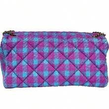Versace Wool Lurex Medium Shoulder Crossbody Bag - 粉色 - 查看 3