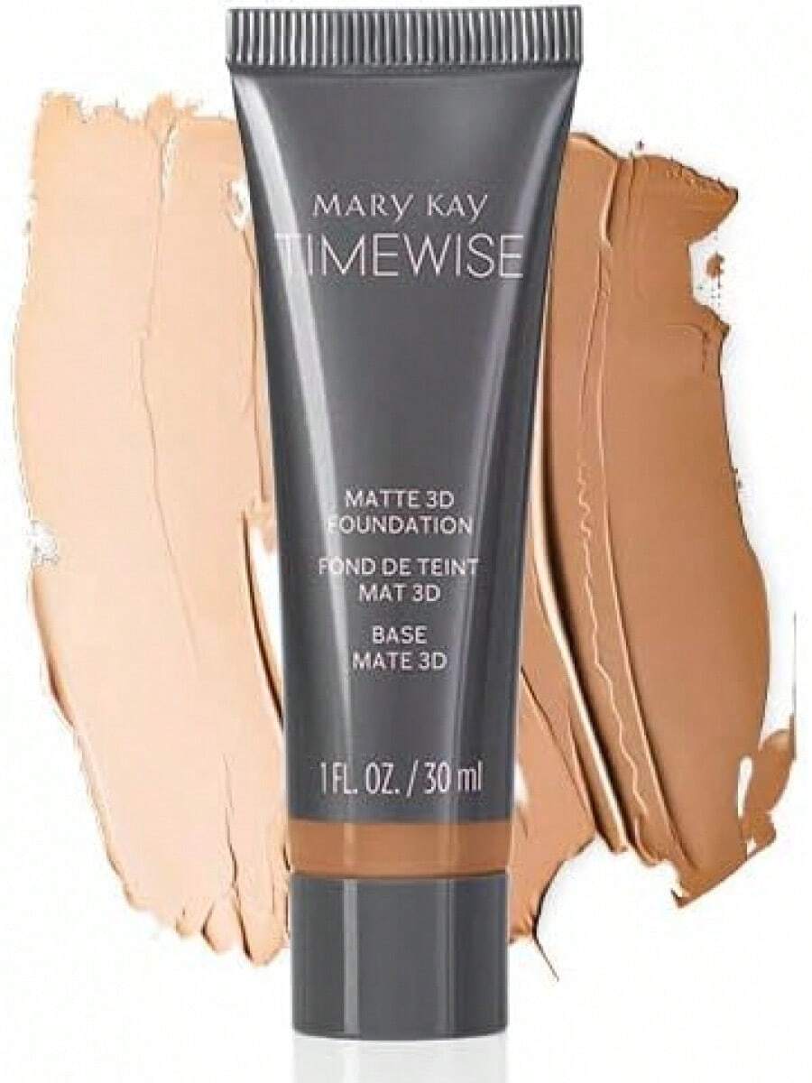 MARY KAY Maquillaje Líquido TimeWise 3D (Beige N 210) - Bronce W110 - Ver 1