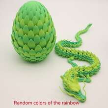 1pc 3D Printed Giant Scaled Dragon Egg + 23.62 Inch Large Decorative Item, Home Gift, Party Gift, Halloween & Christmas Gift, Fashionable Scaled Dragon Decor