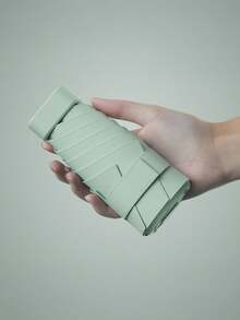 1 pezzo Mini ombrello tascabile, ombrello compatto, ombrello a 5 pieghe, uso doppio antipioggia e antiraggio solare, mini ombrello tascabile impermeabile portatile da viaggio, ombrello parasole da donna con protezione UV, ombrello mini a 6 pieghe ultraleggero e portatile