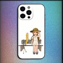 Goodnight Oyasumi Punpun Phone Case For  16,15,14,13,12,11,Pro,X,XS,Max,XR,Plus,Mini Soft Black Cover.Halloween Accessories.Popular Mobile Phone Cases Cute Mobile Phone Case Anime Mobile Phone Case  Case Halloween Fall Fashion Mobile Phone Case Phone Cases  17 Pro Max Case Fall Christmas Navidad - Trộn màu 4 - Xem 2