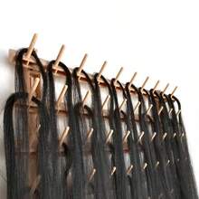 Suporte para 60 Carretéis de Cabelo Trançado, Suporte de Linha Durável de PP para Costura, Acolchoamento e Bordado - Suporte de Extensão Versátil para Uso em Salão e Doméstico, Ideal para Tranças e Apliques de Cabelo, Suporte de Acessórios de Cabelo - Damasco - Visão 5
