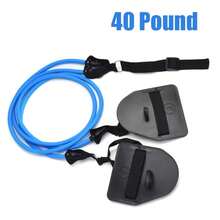 Professional Simulation Swimming Exercise Land Arm Strength Work Out Fitness Resistance Band Hand Webbed Paddle Swimming Forging - Multicolor - View 7