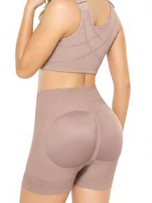 1pcs Faja Colombianas High Waist Shaper Pants - Butt Lifting & Tummy Control Shaper For Women Shaping Shorts - Màu tím - Xem 7