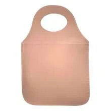Universal Leather Car Trash Can - Beige - View 1
