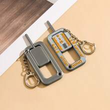 1Pc Tire Tread Bag Pendant Tire Tread Measurement Men's Car Key Chain Pendant Fashion Accessories Embellish Your Life Suitable For Daily Gifts. Phone Accessories Gifts For Women Gifts For Men Personalised Gifts Funny Gifts Dad Gifts