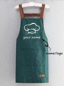 1件定制围裙，适合爸爸、父亲、男士、女士，可定制文字和Logo，厨师烹饪厨房围裙，个性化防水厨房围裙，可定制Logo和名字，厨师烹饪围裙，送给妈妈、丈夫、女朋友、男朋友的完美礼物，父亲节、情人节、母亲节、生日、周年纪念日、毕业典礼、婚礼，表达爱意，独特，家庭和睦。 - 彩色 - 查看 9