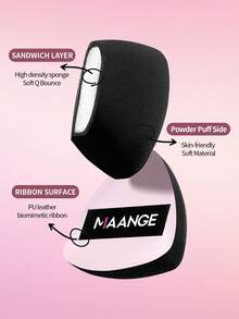 MAANGE 16pcs Makeup Brush Set, Including 13pcs Makeup Brushes, 1pc Makeup Bag, 2pcs Makeup Sponges, Foundation Brush, Blush Brush, Powder Brush, Eyeshadow Brush, Mascara Brush, Eyebrow Brush, Lip Brush, Highlighter Brush, Concealer Brush. Makeup Brush Kit, Travel Makeup Brush Set, Gift For Women And Girls.