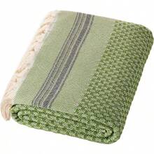 DEMMEX - Toalla turca de baño y playa de micro gofres,% algodón certificado Oeko-TEX, de lujo, ultra suave, de secado rápido, ligera, toalla de baño de algodón, textura de burbujas de algodón - Caqui negro - Ver 12