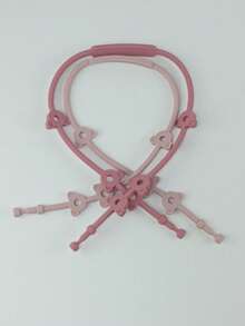 Silikon Anti-Verlust Schnuller Gurt, kleines Spielzeug, Kinderwagen Gurt, Baby Spielzeug Silikon Gurt, dehnbarer Silikon Schnuller Clip, verstellbarer Baby Flasche Gurt, geeignet für Autositz Spielzeug, Beißringe, Baby Kinderwagen Zubehör, Baby Schnuller Clip